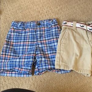 3 Janie and Jack boys shorts